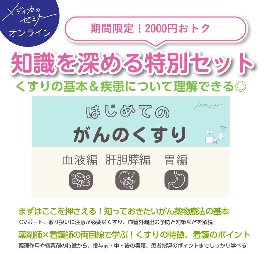 オンラインセミナー｜知識を深める特別セット